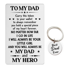 Dad Wallet Card