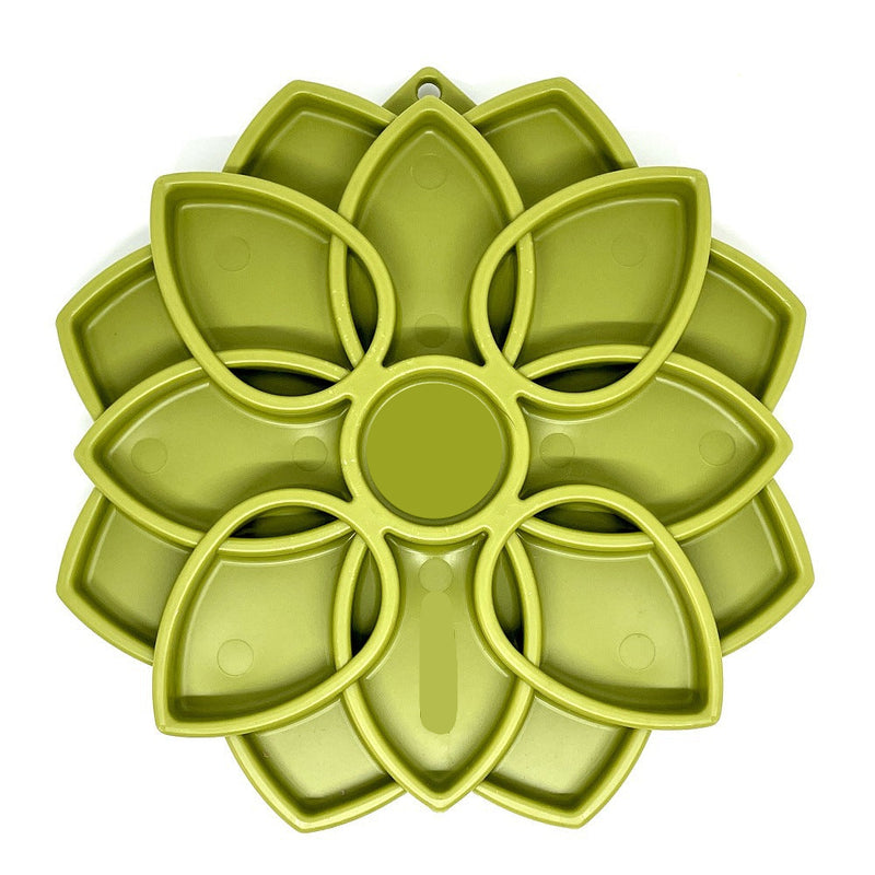 Flower Dog Bowl