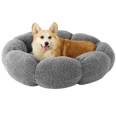 Calming Flower Dog Bed